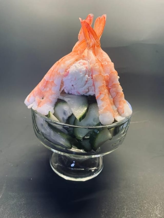 Seafood Sunomono.