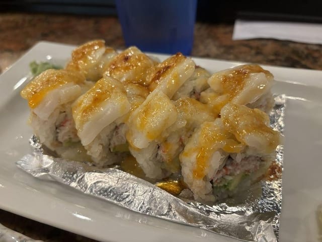 Bay Scallop Roll.